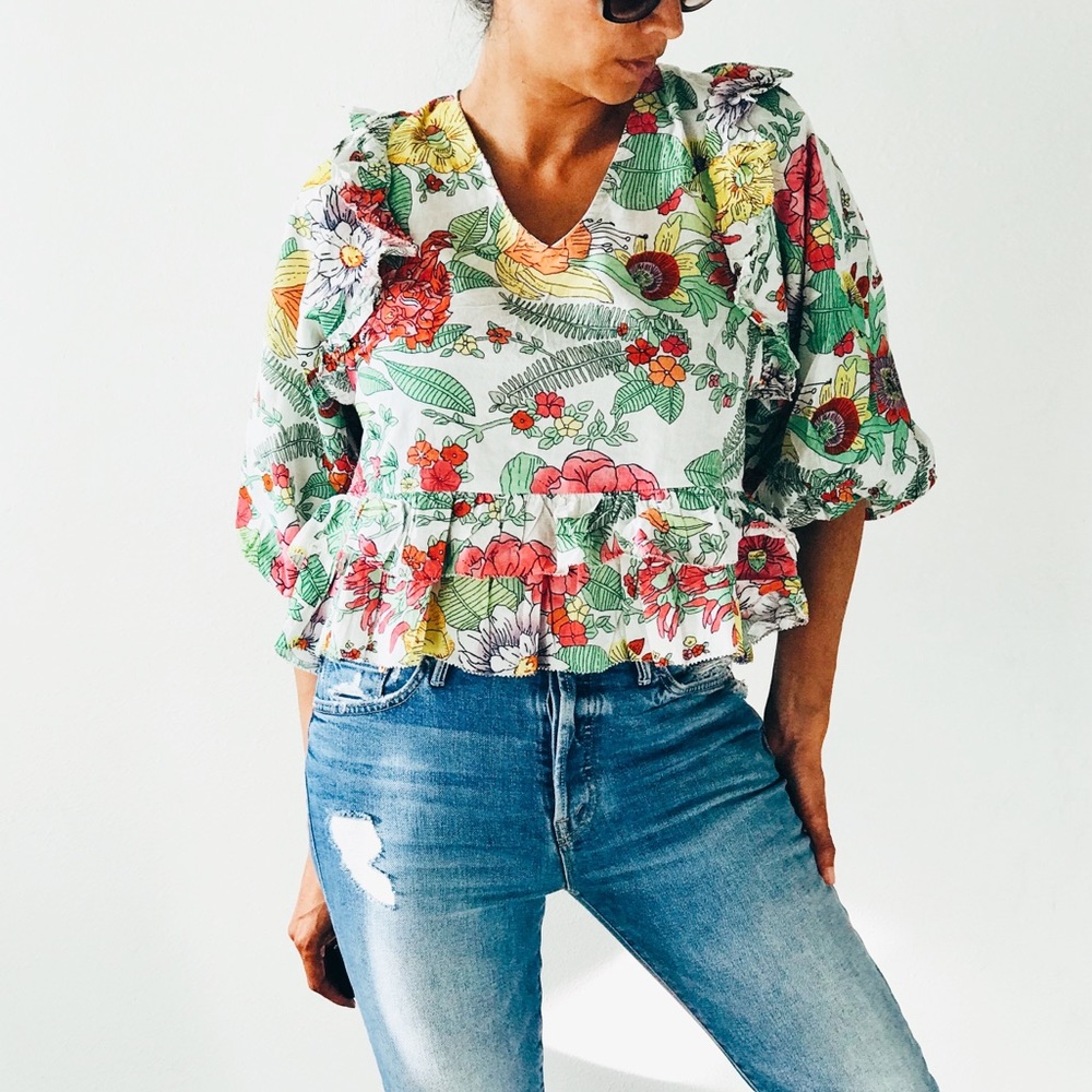 SOLD NWT Anthropologie’s Love the Label Regan top - Picture 6 of 8